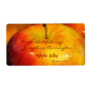 Apple Jelly Canningラベル ラベル