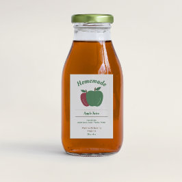 Apple Juiceボトルラベルシール ワインラベル