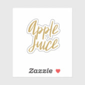 Apple Juice Storage Sticker シール (シート)