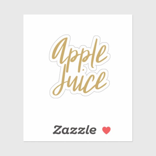 Apple Juice Storage Sticker シール (シート)