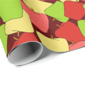 Apple Jumbleパターン ラッピングペーパー (ロールコーナー)