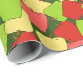 Apple Jumbleパターン ラッピングペーパー (ロールコーナー)