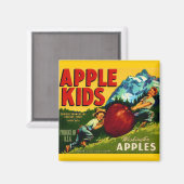 Apple Kids マグネット (正面/裏面)