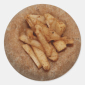 Apple Kolacheスタンプ ラウンドシール (正面)