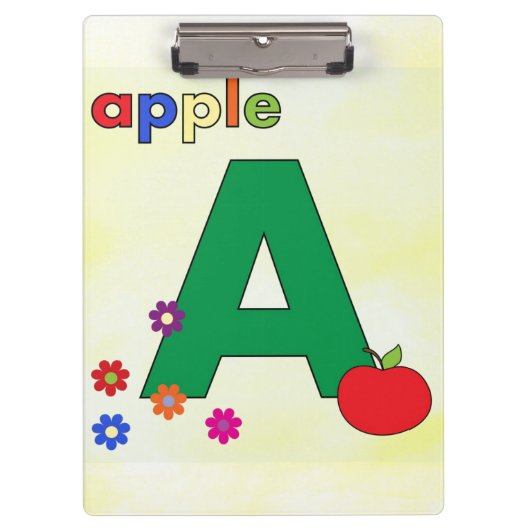 Apple Letter Aクリップボード クリップボード (正面)