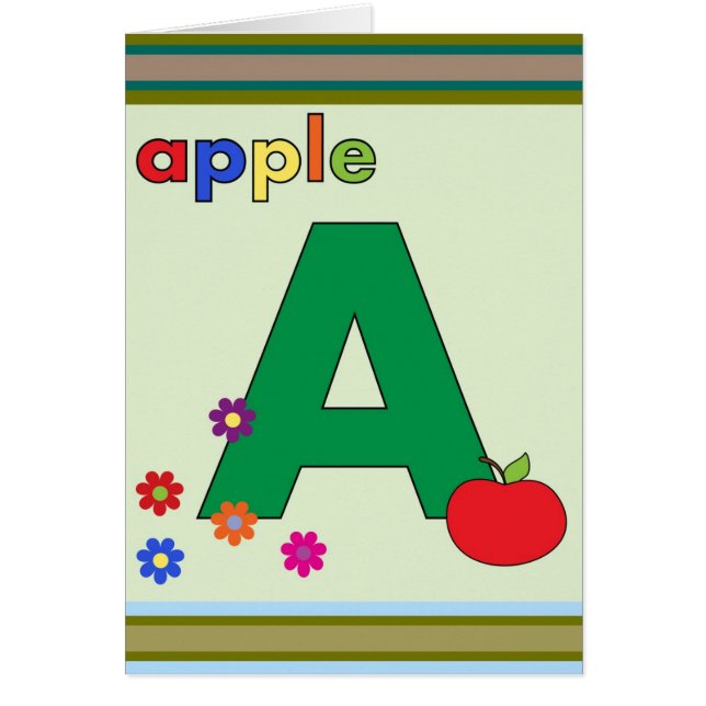 Apple Letter A (正面)