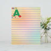 Apple Letter A (スタンド正面)