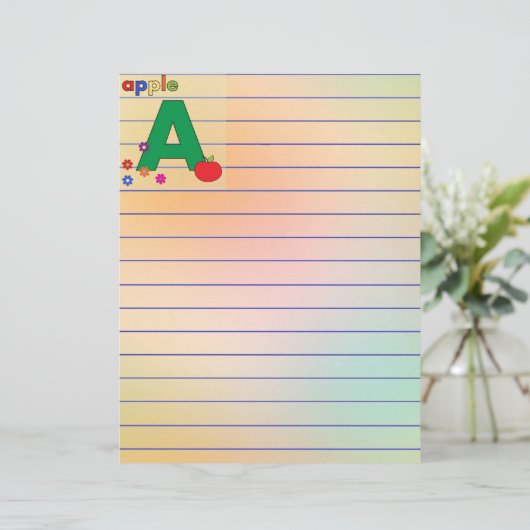 Apple Letter A (スタンド正面)