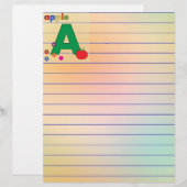 Apple Letter A (正面/裏面)