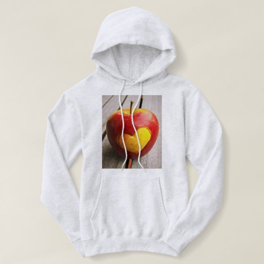 「Apple Love」かわいい写真。買今 パーカ (デザイン正面)