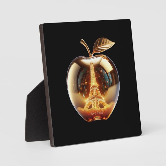 Apple Love Paris フォトプラーク (正面)