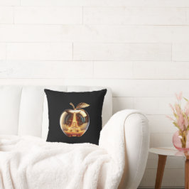 Apple Love Paris Couverture クッション