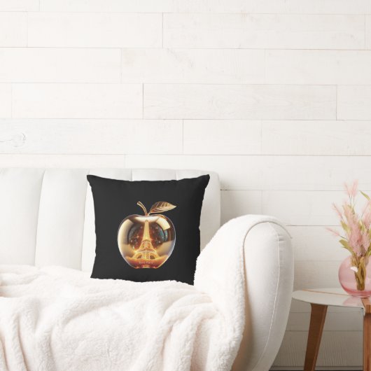 Apple Love Paris Couverture クッション (ソファ)