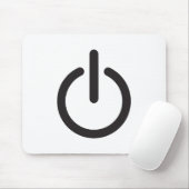 Apple mac Power button マウスパッド (マウス)