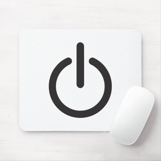 Apple mac Power button マウスパッド (マウス)