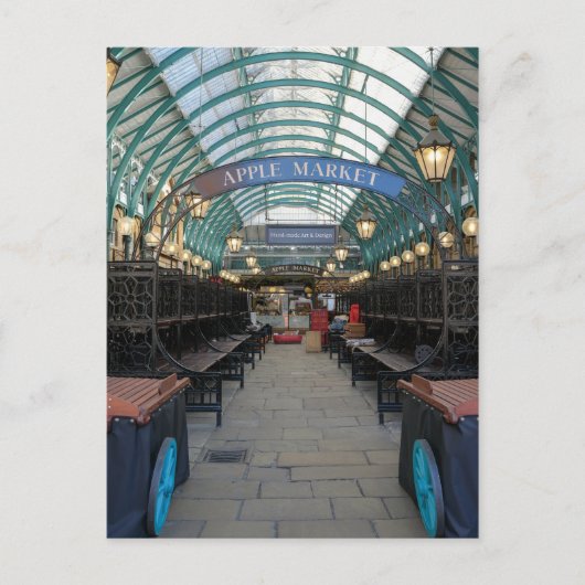 Apple Market、Covent Garden、ロンドンはがき ポストカード (正面)