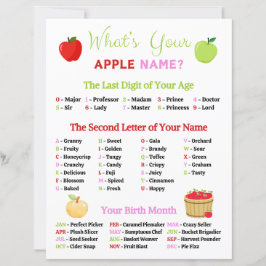 Apple Name Gameとは