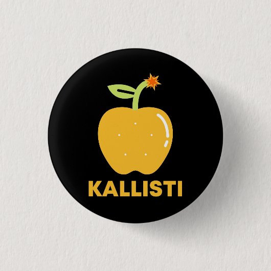 Apple of Discord Kallistiボタン 缶バッジ (正面)