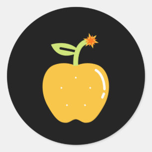 Apple of Discord Sticker ラウンドシール