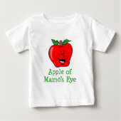 Apple of Mamo's Eye ベビーTシャツ (正面)