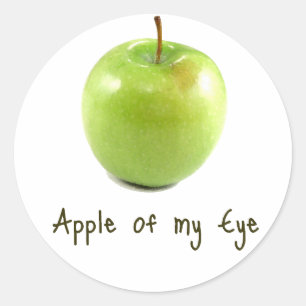 Apple of my eye ラウンドシール