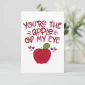 Apple of my eye 招待状 (スタンド正面)