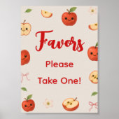 Apple of My Eye Baby Shower Faver ポスター (正面)