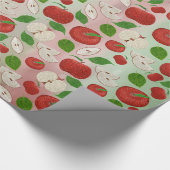 “Apple of My Eye” Stipple Art Wrapping Paper ラッピングペーパー (角)