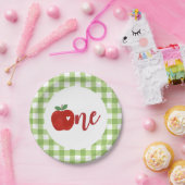 Apple of our Eyeの最初の誕生日 ペーパープレート (パーティー)