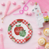 Apple of our Eye 1st誕生日 ペーパープレート (パーティー)