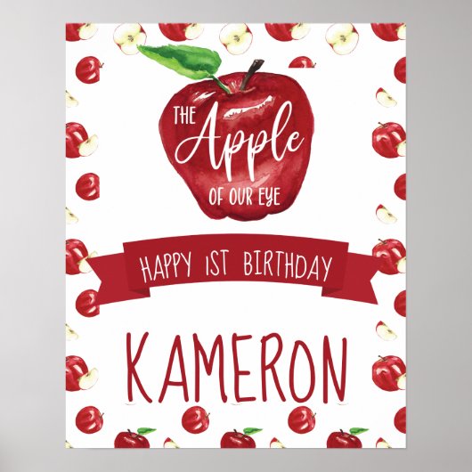 Apple of Our Eye, Any Age Happy Birthday Party ポスター (正面)