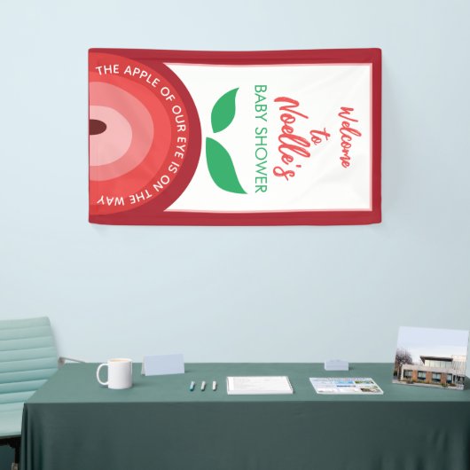 Apple of our Eye、Apple Rainbow、Baby Shower 横断幕 (トレードショー)