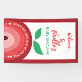 Apple of our Eye、Apple Rainbow、Baby Shower 横断幕 (横)