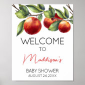 Apple of Our Eye Baby Showerへようこそ ポスター (正面)
