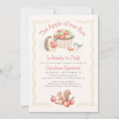 Apple of our Eye Baby Shower 招待状 (正面)
