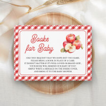 Apple Of Our Eye Baby Shower Book Request