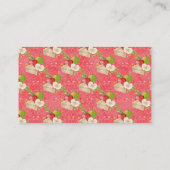 Apple of Our Eye Baby Shower Enclosureカード エンクロージャーカード (裏面)