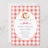 Apple of Our Eye Baby Shower Invitation 招待状 (正面)