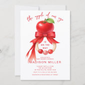 Apple of Our Eye Baby Shower Invitation 招待状 (正面)