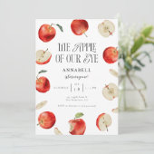 Apple Of Our Eye Birthday Partyへの招待 招待状 (スタンド正面)