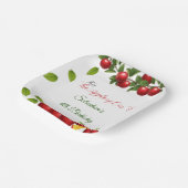 Apple of Our Eye Birthday Partyプレート ペーパープレート (傾斜あり)