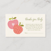 Apple of Our Eye Books forベビーかわいい エンクロージャーカード (正面)