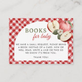 Apple of Our Eye Books forベビー・カード エンクロージャーカード (正面)