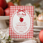 Apple of Our Eye Fall Apple Baby Shower 招待状