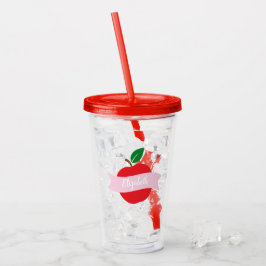 Apple Of Our Eye Girls Birthday アクリルタンブラー