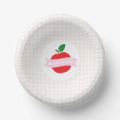 Apple Of Our Eye Girls Birthday ペーパーボウル (正面)