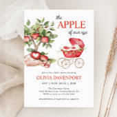 Apple of Our Eye Orchard Harvest秋ベビーシャワー 招待状