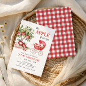 Apple of Our Eye Orchard Harvest秋ベビーシャワー 招待状