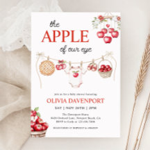 Apple of Our Eye Orchard Harvest秋ベビーシャワー