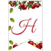 Apple of Our Eye Photoハッピーバースデーバナー バンティングフラッグ (第2の旗)